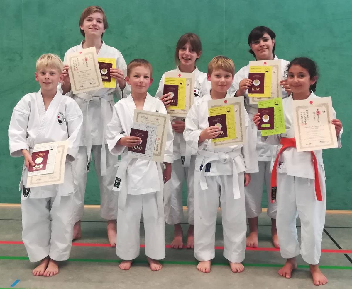 Foto Karate Gürtelprüfung 27.09.2019